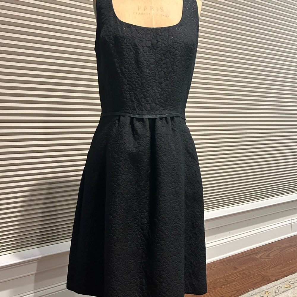 Black fully-lined LBD